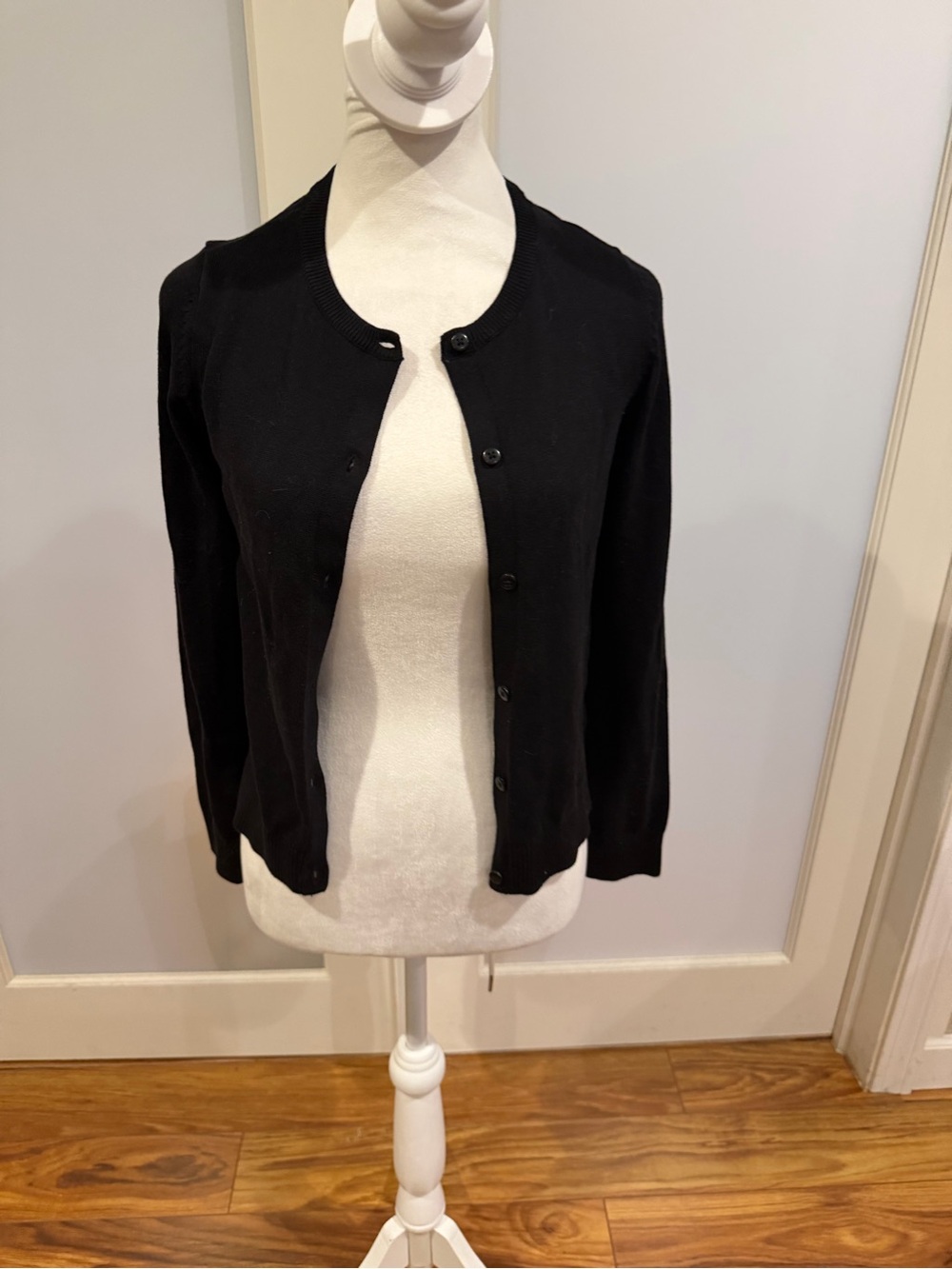 The Children's Place Black Knit Crew Sweater